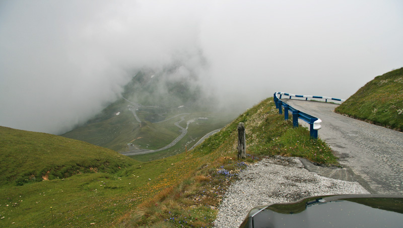 Edelweisspitze - ���������� ������������� ������ (Grossglockner Hochalpenstrasse)